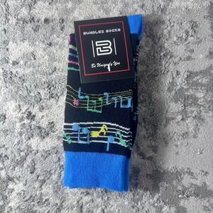 MUSICAL NOTES UNISEX  Fun Novelty Sock NEW